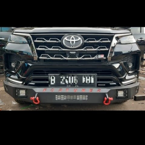 BISA GOSEND PAKET BUMPER GUARD DEPAN BELAKANG MOBIL FORTUNER VRZ MODEL CUSTOM