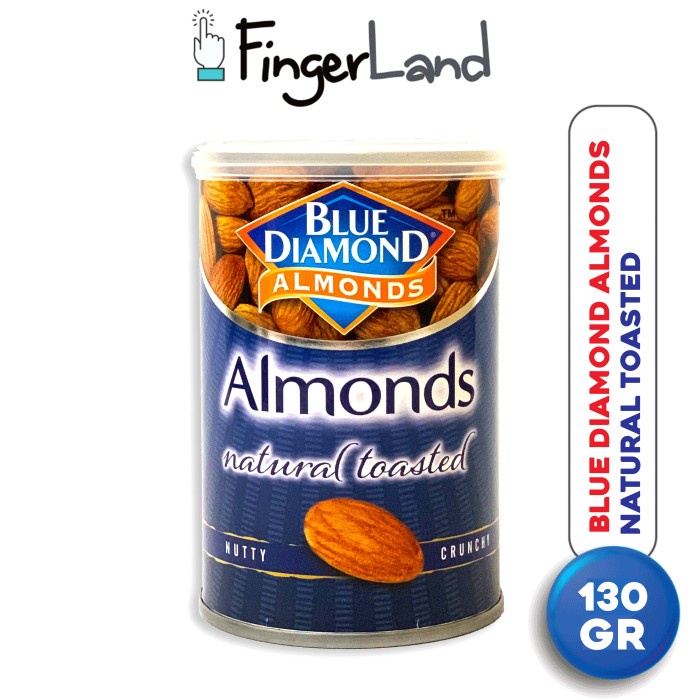 

BLUE DIAMOND Natural Toasted Almonds 130 Gram Kacang Almond Panggang