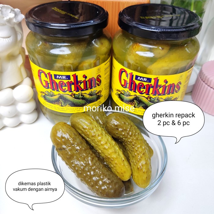 PROMO gherkins pickled / acar timun / saporito gherkins / jawi / helios - 56