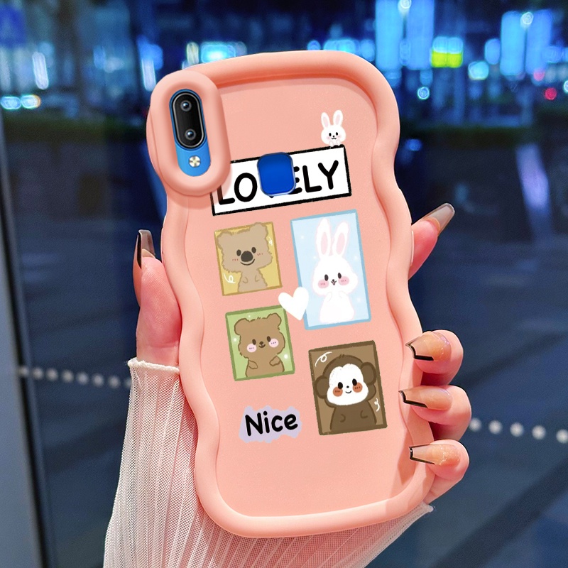Casing Hp Untuk VIVO Y91 Y91i Y93 Y95 Y91C Y1s Y90 Case Casing Foto tunggal HP Softcase silikon Cesi