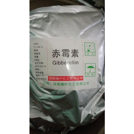 Laris Manis Zpt gibberelin GA3 hormon perangsang bunga dan buah murni 90% per pack 500gr Segera