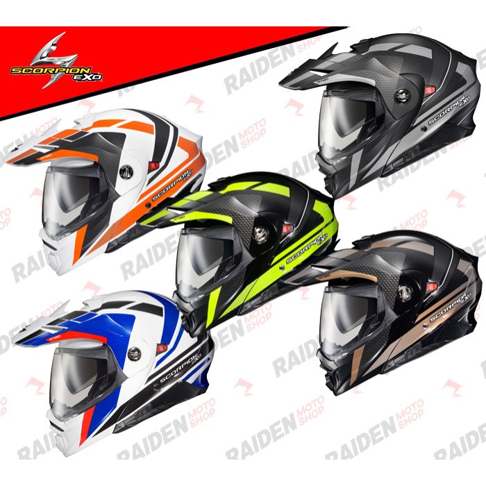 PROMO Scorpion Exo AT960 HICKS Modular ADV Helmet