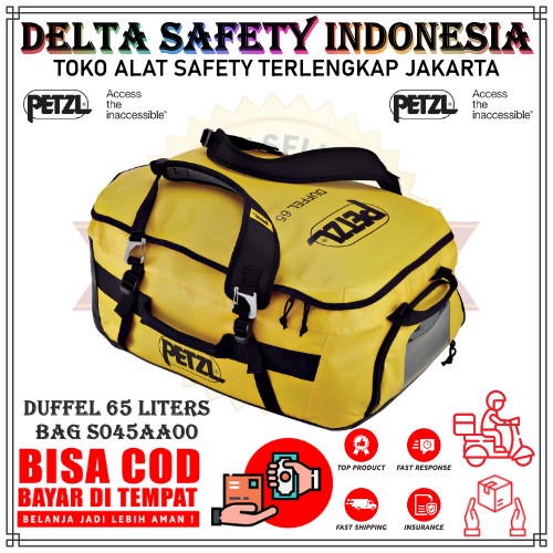 Petzl Duffel Bag 65 Liter Original Tas Climbing Petzl S045AA00