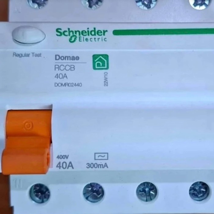 Termurah Elcb Schneider Domae 40A 4Phase 300Ma/30Ma 40A 4Phase Elcb 4 Phase 40A