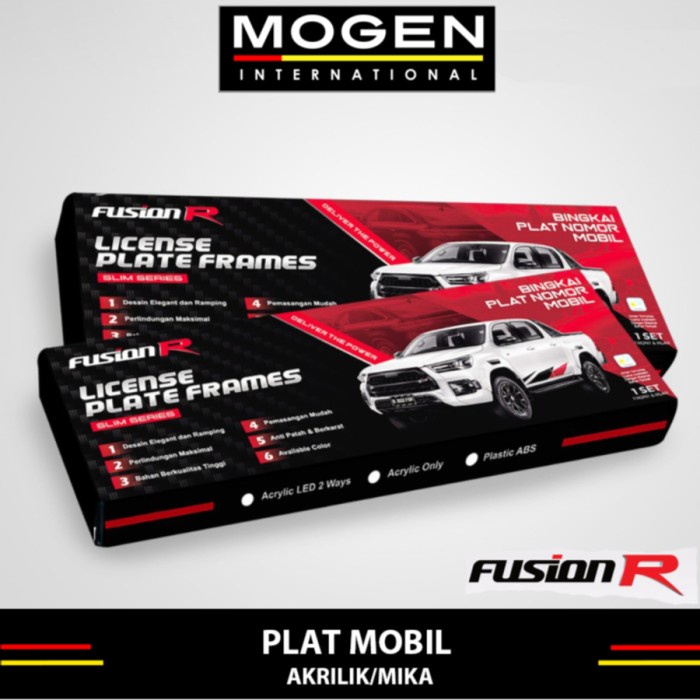 DUDUKAN PLAT MOBIL / TEMPAT PLAT AKRILIK / TATAKAN PLAT AKRILIK MIKA