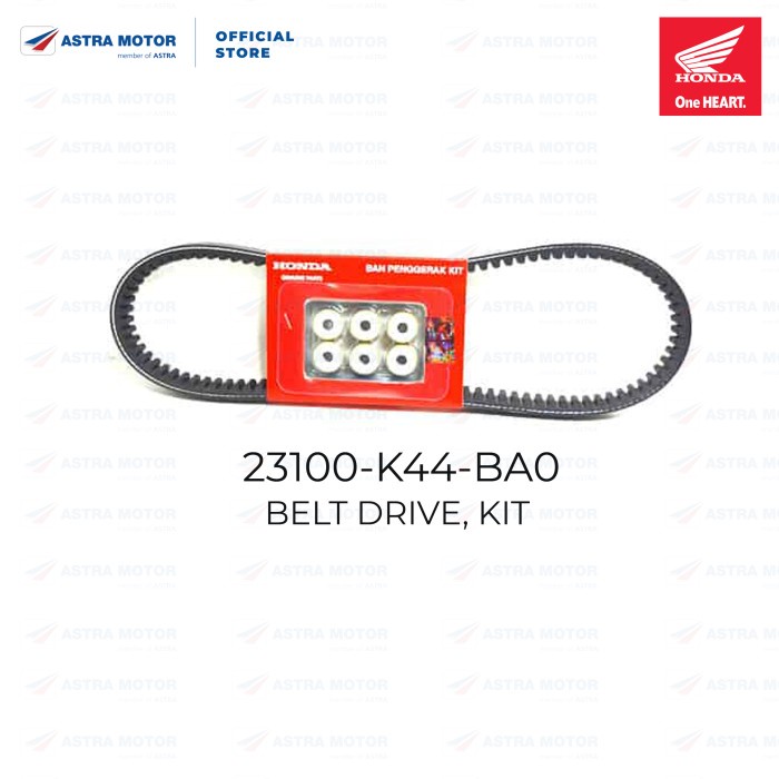 Belt Drive/ Belt Drive Kit Honda Beat & Scoopy (23100K44V01/ K44BA0)