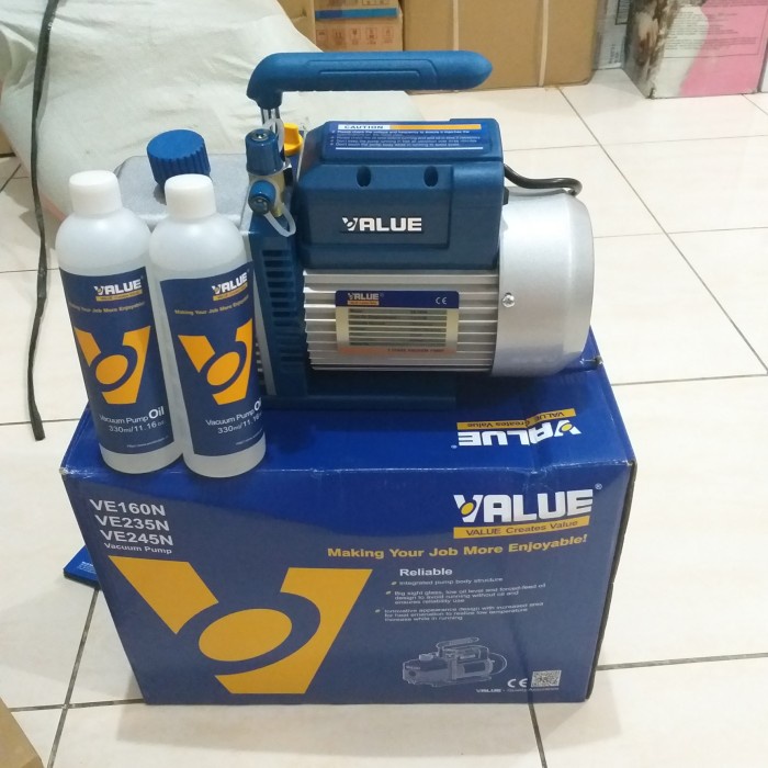 Terhemat Vacum Pump Ac Value Ve 160 Motor 1/2 Pk Vacum Pump
