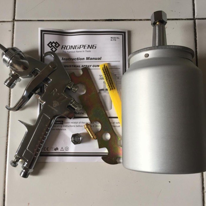 Terhemat Spray Gun R77 R-77 Bisa Untuk Paint Pot Tank Pressure Type