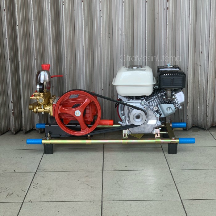 Terbaik Mesin Power Sprayer Sanchin Scn 30 Include Engine 5.5 Hp Honda Gp160