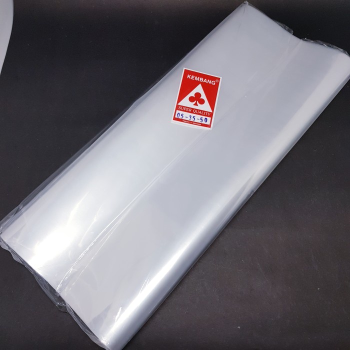 TERBARU Plastik PP 05/06 Bening Transp uk.35 - 35x50 / 35x55 / 35x60 / 35x70