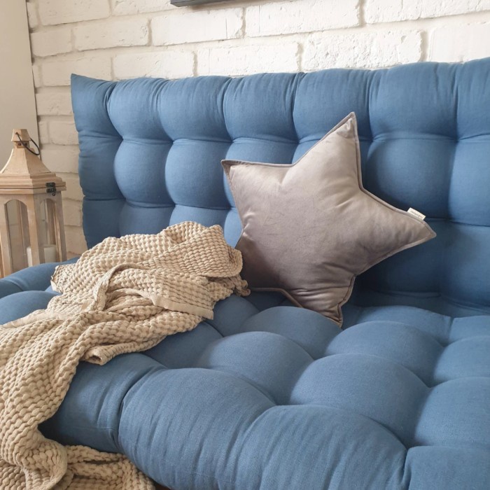 PREMIUM Bantal Duduk Alas Kursi kayu lesehan panjang