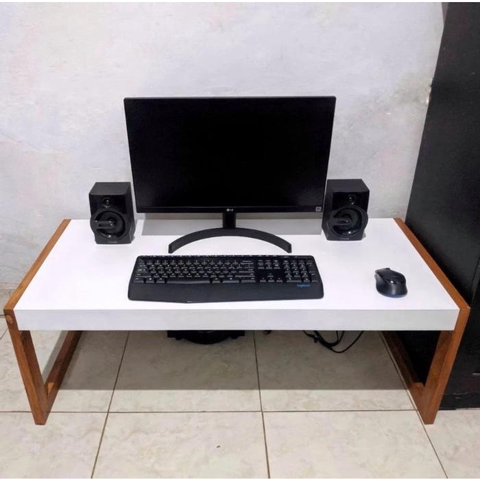 PREMIUM meja Lesehan meja belajar meja komputer bahan Kayu panjang 80cm lebar 30cm