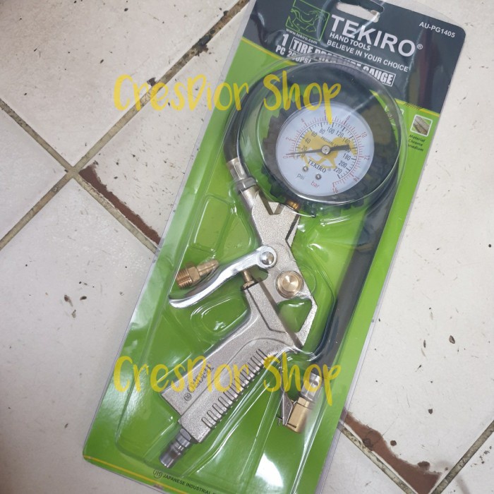 Tyre pressure gauge inflator 3 in 1 pengisi angin ban Tekiro