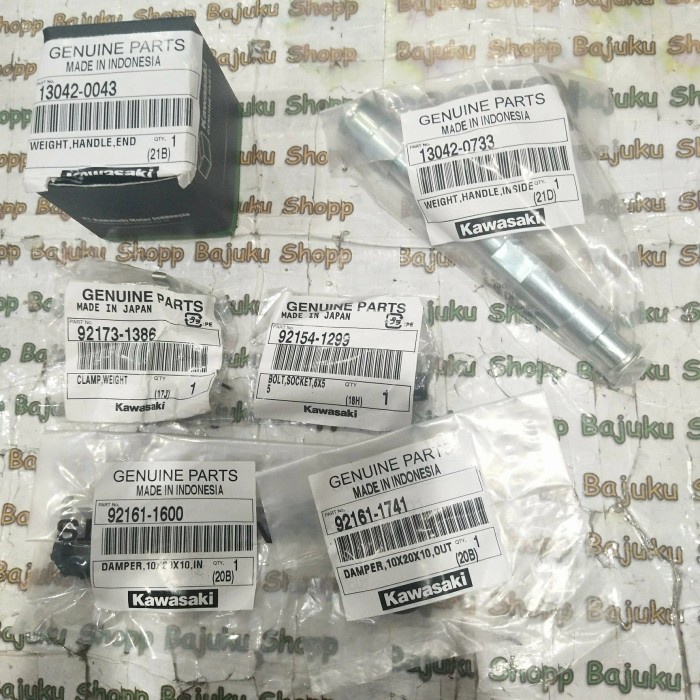 JALU STANG SET NINJA 250 RR MONO ORIGINAL KAWASAKI