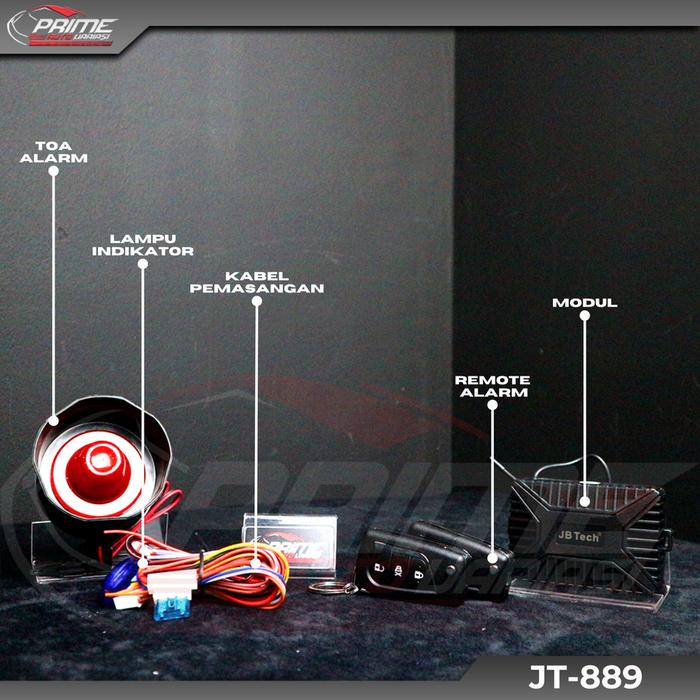 ALARM MOBIL JBTE JB889 - ALARM KUNCI LIPAT - ALARM MOBIL TUK TUK