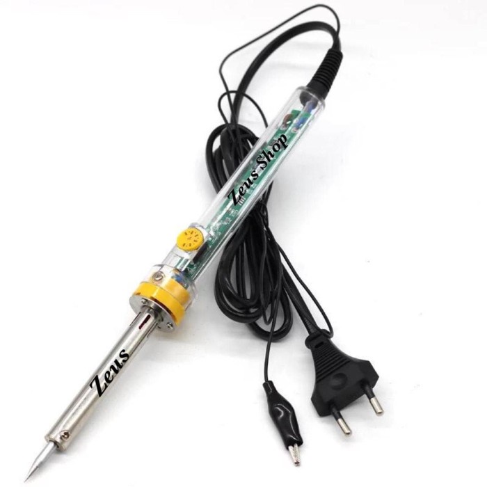 SOLDER TANGAN SUNSHINE SL-905 TRANSPARENT - SOLDER IRON SUNSHINE SL905