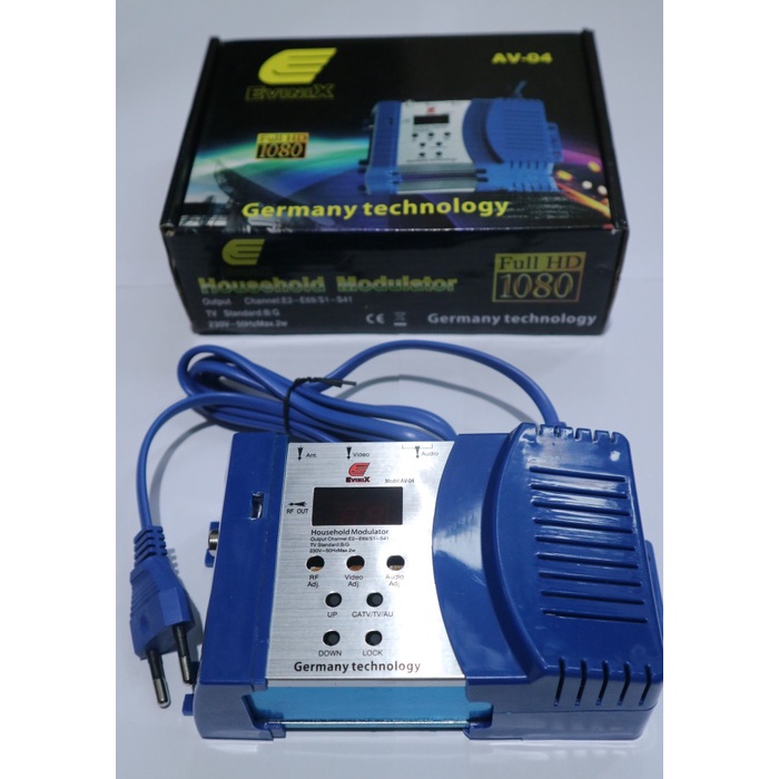 Video Sender Uhf Pemancar Tv Mini Ch21 - Ch69 Best Seller