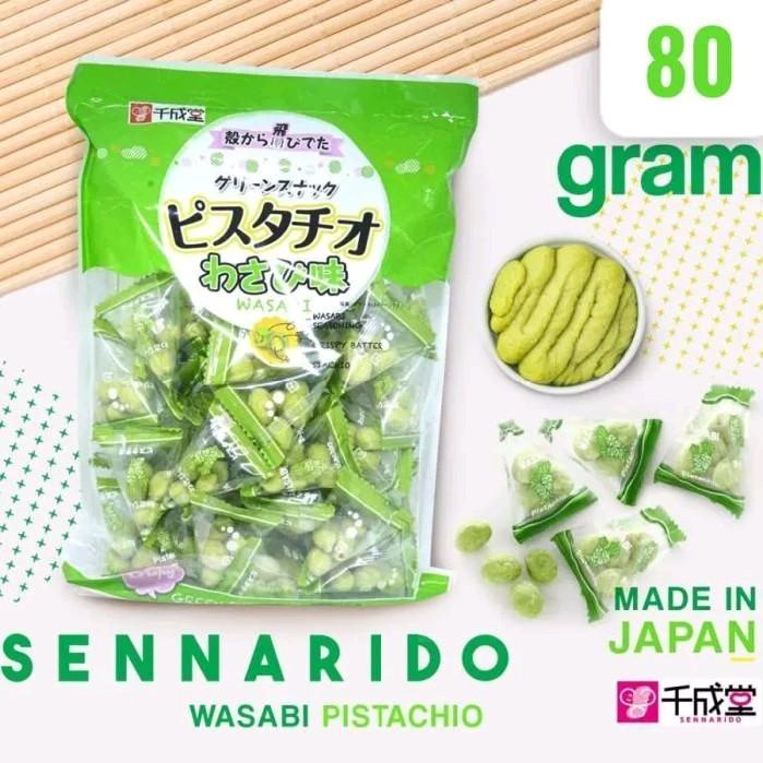 

terbaru !!! sennarido green snack pistachio wasabi ready