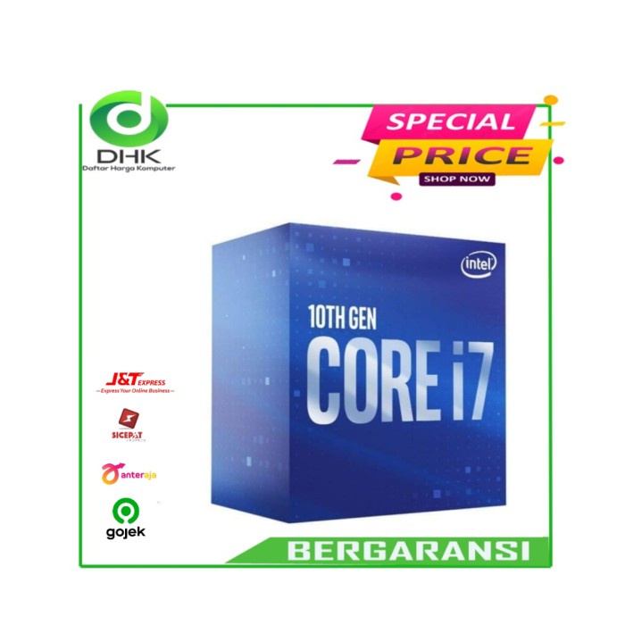 BISA GOSEND INTEL PROCESSOR CORE I7-10700K LGA 1200 TERLARIS