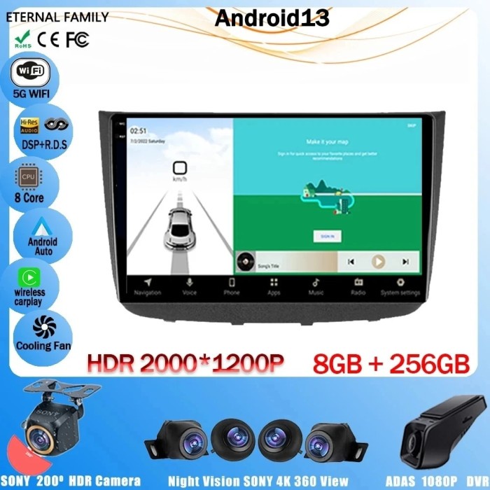 Car Radio For Mercedes-Benz Vito 2 W639 Viano 2 W639 2003 - 2015