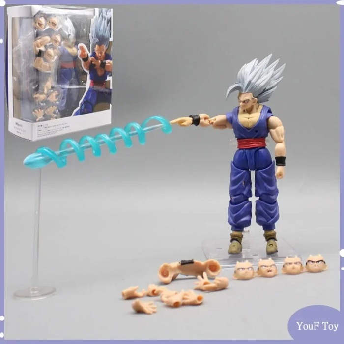 In Stock Dragon Ball Ko Son Gohan Beast Action Figure Gohan Anime