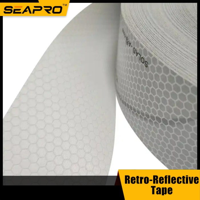 Grosir Retro Solas Reflective Tape Marine Silver Solas Tape