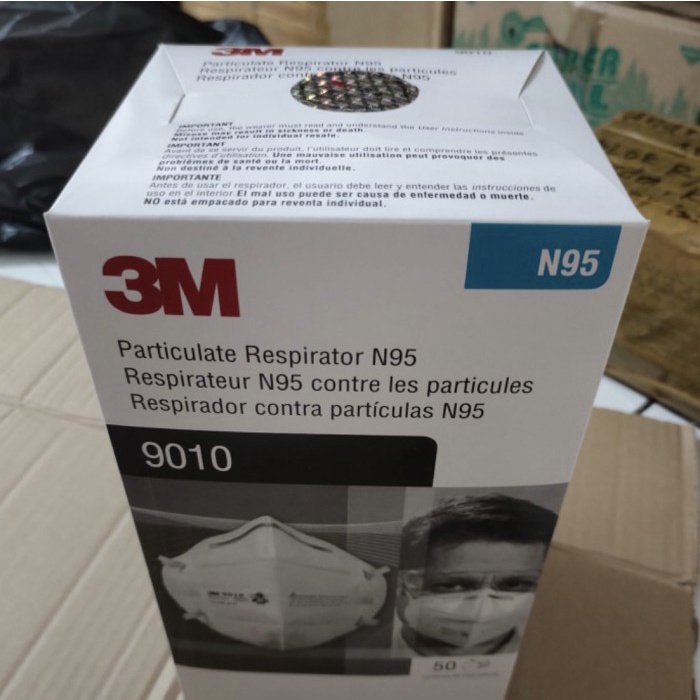 Hemat Respirator / Masker 3M Type 9010 N95
