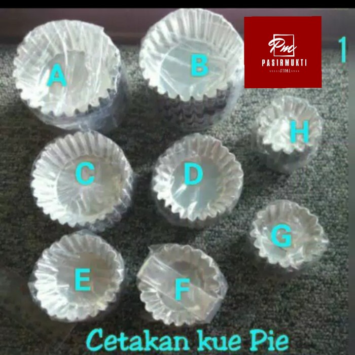 [Masih] Cetakan kue pie murah / cetakan pie susu mini -