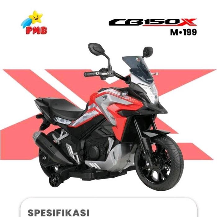 KUYY MAINAN ANAK MOTOR AKI PMB M199 MOGE CB150X COD
