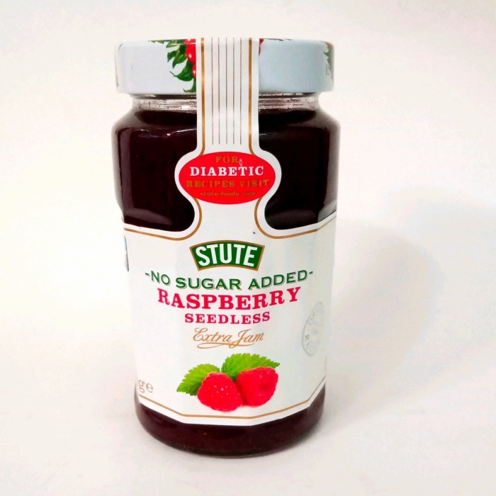

Promo Terbatas Stute No Sugar Rasberry Extra Jam 430 Gr Aman