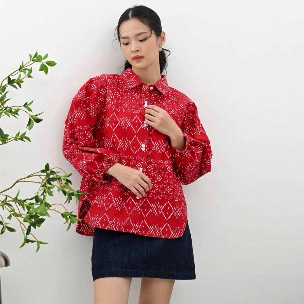 Nayara Blouse Batik Mataya