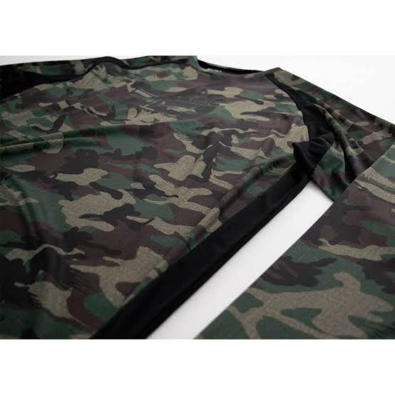 Jersey Mancing DAIWA DAS-5218E Camouflage M L XL Original Apparel