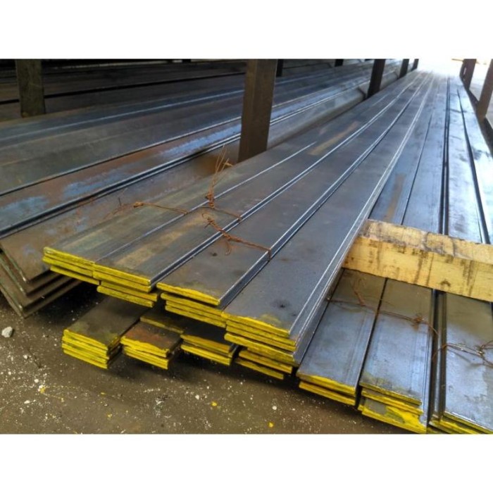 PREMIUM Plat Strip Besi Lebar 5 cm Tebal 5 mm 4 cm x 4 mm dan 3 cm x 3 mm Harga Per 10 cm