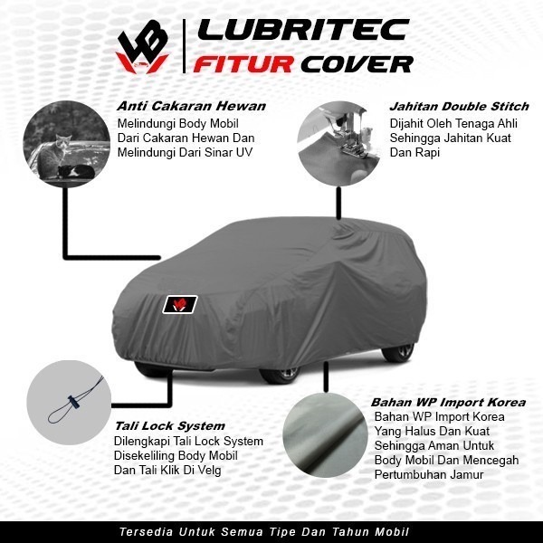 PREMIUM Body Cover Mobil Toyota Agya / Sarung Mobil Agya TRD , GR Sport / Selimut Penutup Mobil Agya