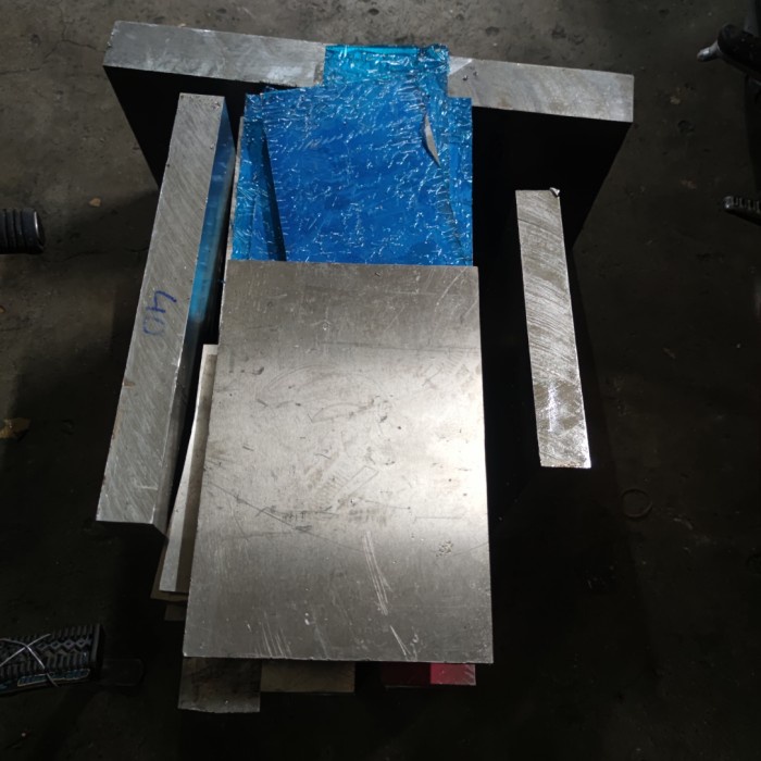 PREMIUM plat aluminium 7075 tebal 25mm dural