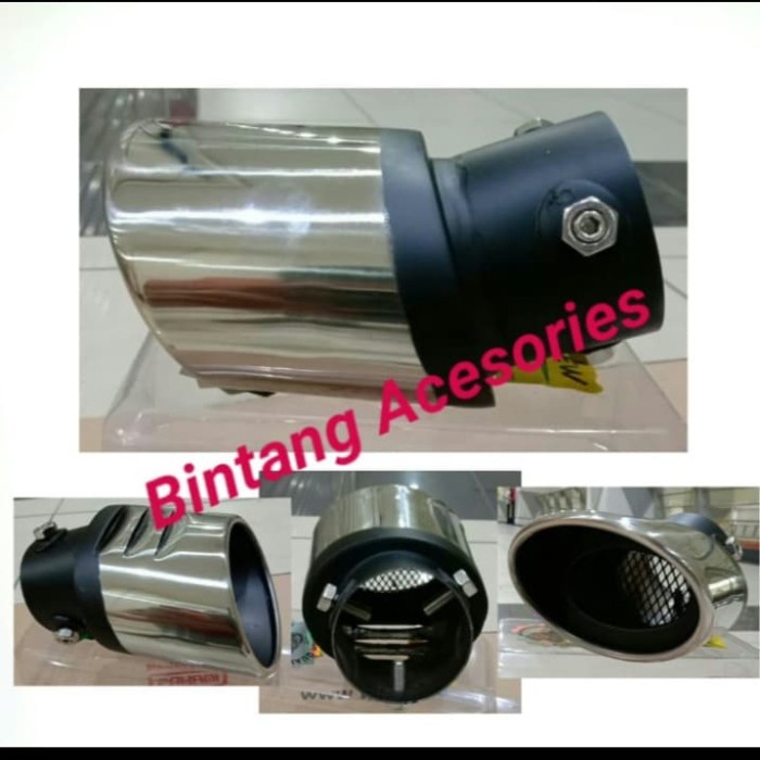 PREMIUM Mufler Buntut Knalpot Mobil SUZUKI XL7 Racing Jaring