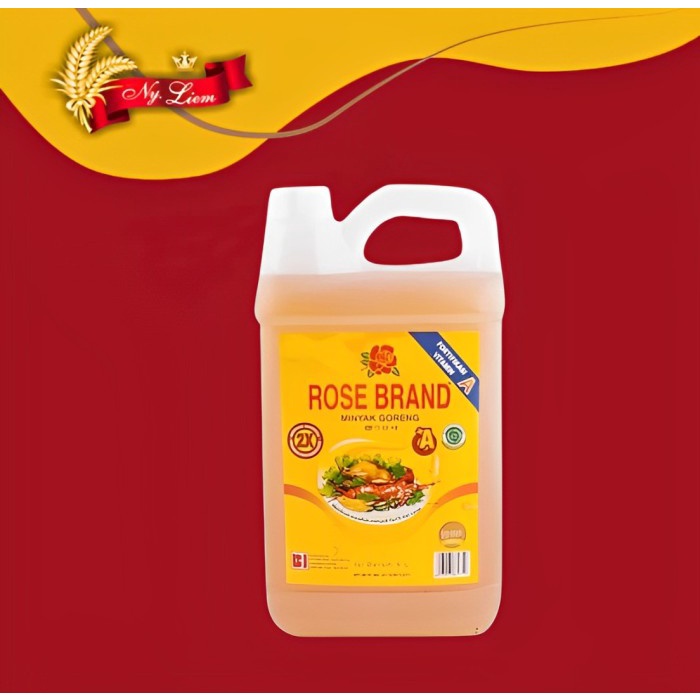 

NeW ROSE BRAND Minyak Goreng dengan Vitamin A 5 liter