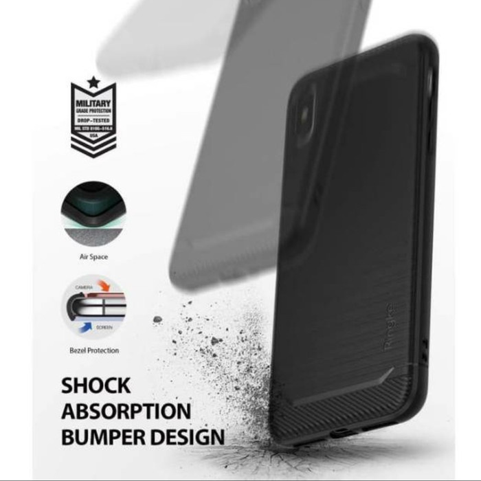 Ringke Onyx Case Iphone Xs Max / Xr / X Original - Black Ready