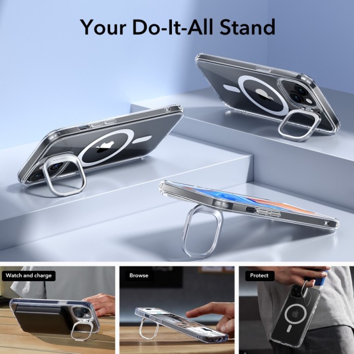 Hard Case Iphone 15 Series Esr Classic Kickstand Halolock - Magsafe Ready