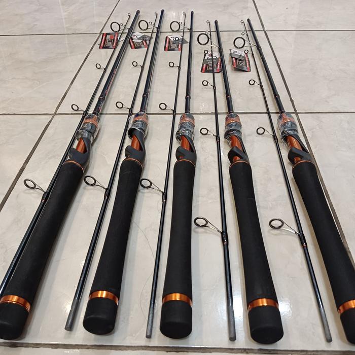 terbaru  joran spinning elito shakanale stik pancing galatama ring full fuji gagang busa eva