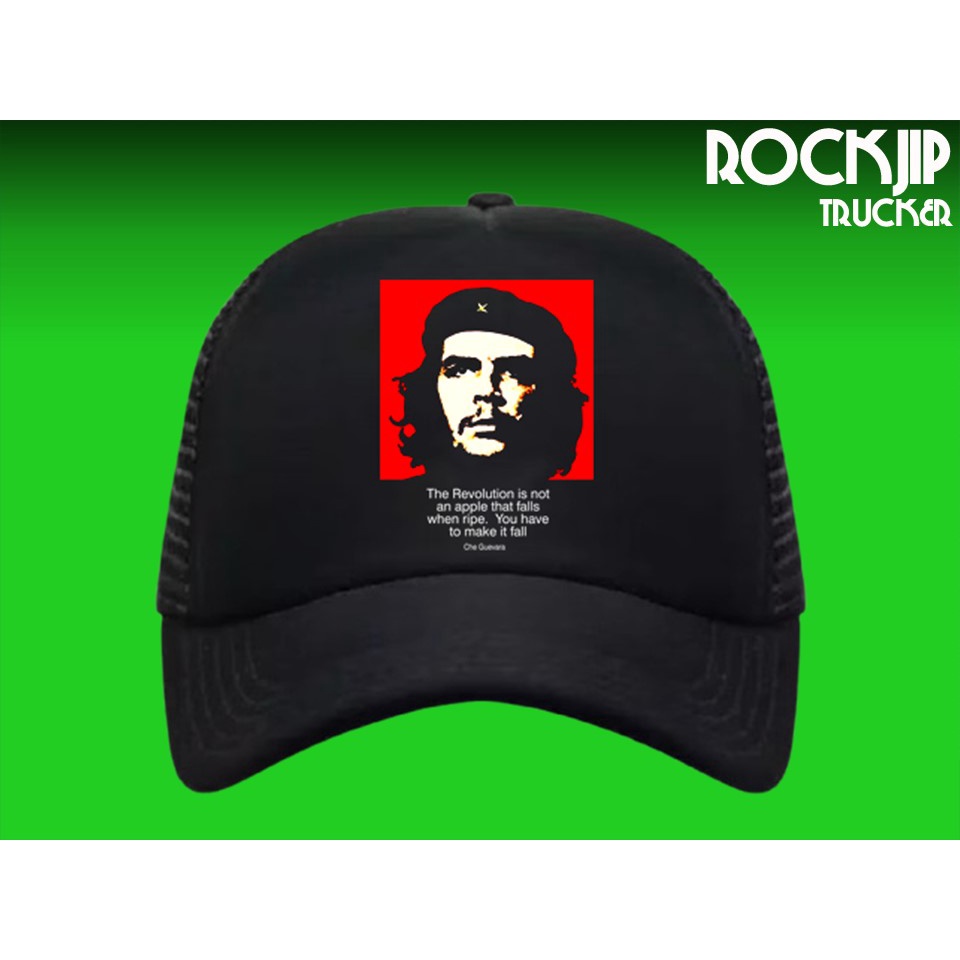 Jual Topi Distro Tucker Custom Jaring Snapback Musik Pria Wanita Band Fashion Outdoor Che Guevara 3