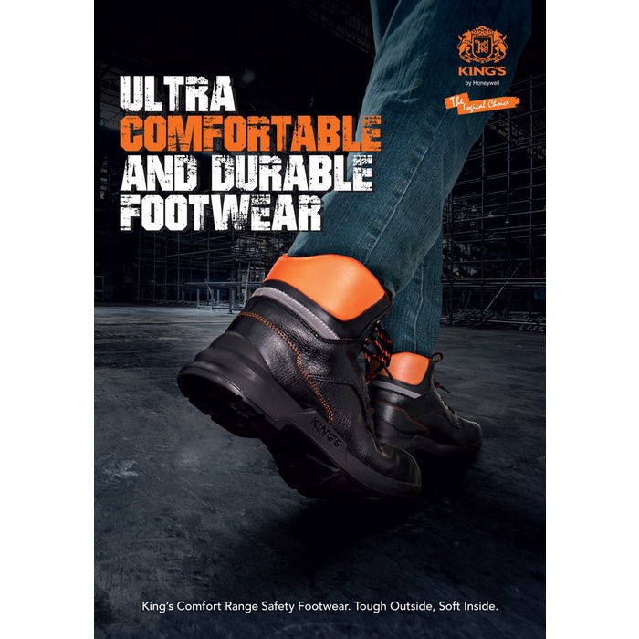 Sepatu Safety King Kings King'S Kwd 205 X By Hitam