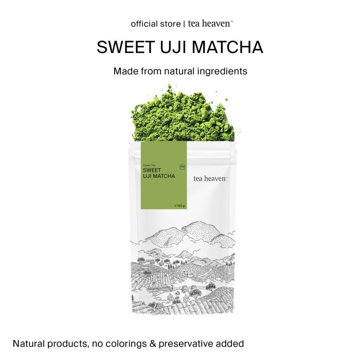 

Sweet Uji Matcha Pure Premium Green Tea Latte