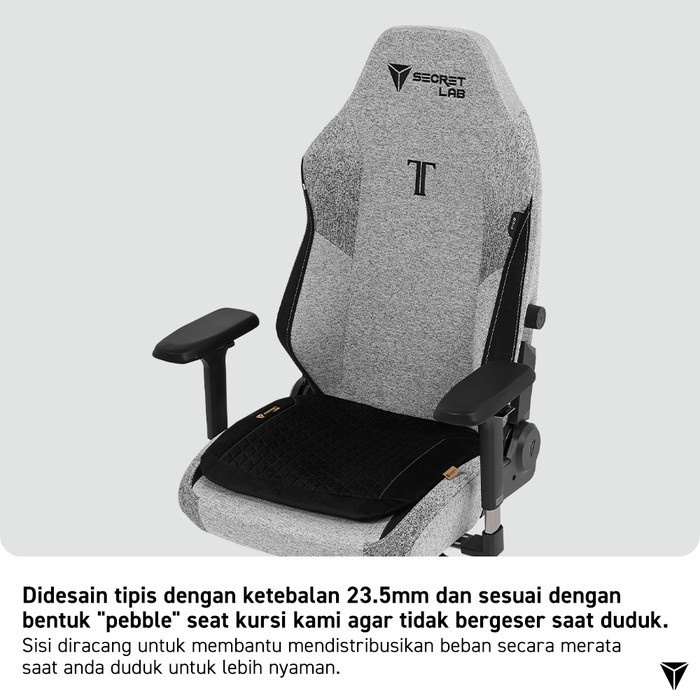 SECRETLAB SEAT CUSHION (PLUSHCELL MEMORY FOAM)
