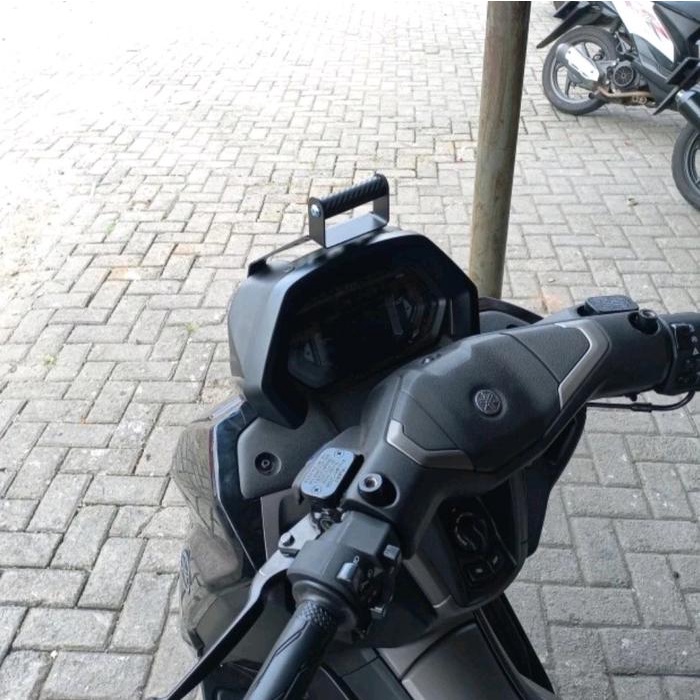 SALE TERBARU BREKET HOLDER HP PONSEL GPS MOTOR NMAX TURBO TECH MAX NEO S PREMIUM PNP AF READYY