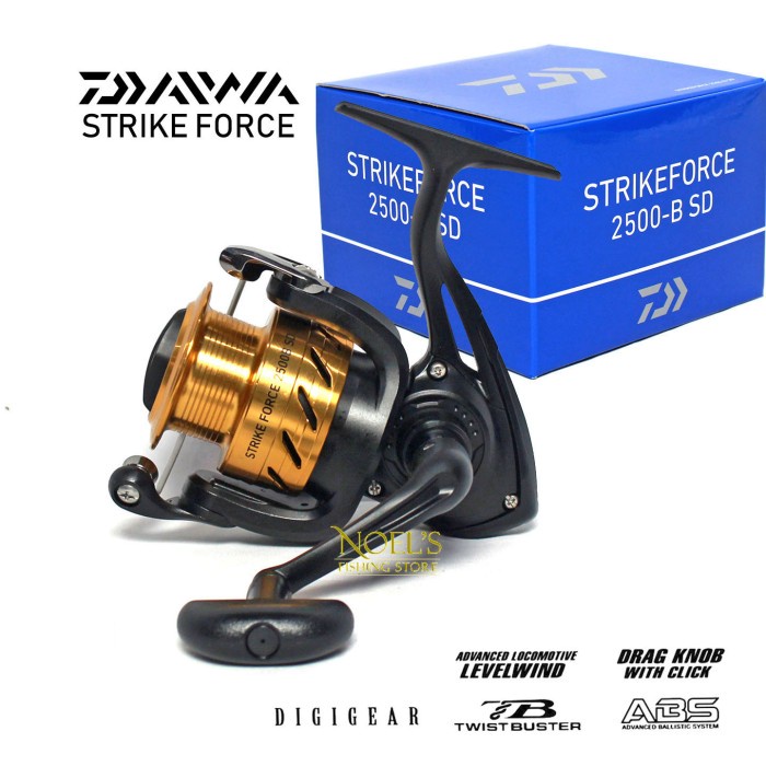 Reel DAIWA STRIKEFORCE 1000 2000 2500 4000 Spinning ORIGINAL