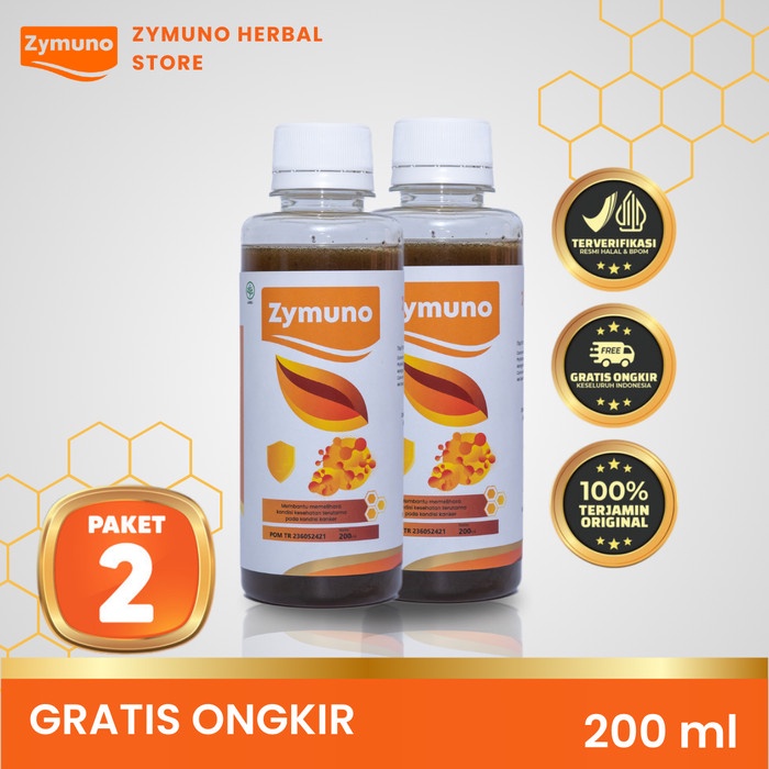 

ZYMUNO Madu Herbal Asli Cegah Kanker Paket 2