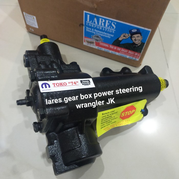 Lares Housing Gear Box Rumah Power Steering Jeep Wrangler JK Rubicon