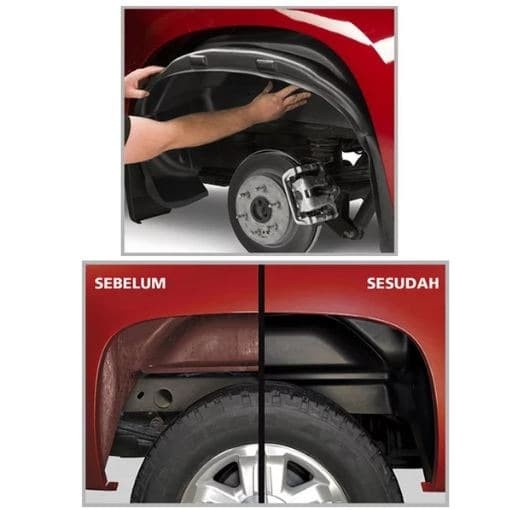 Hemat Liner Fender Isuzu D-Max 2006-2009 Kanan