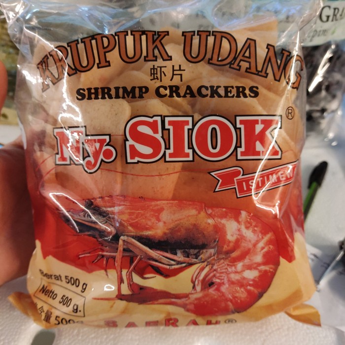 

BARANG TERLARIS krupuk udang ny siok istimewa 500 gr